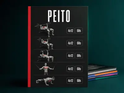 As 9 fichas visuais de treino